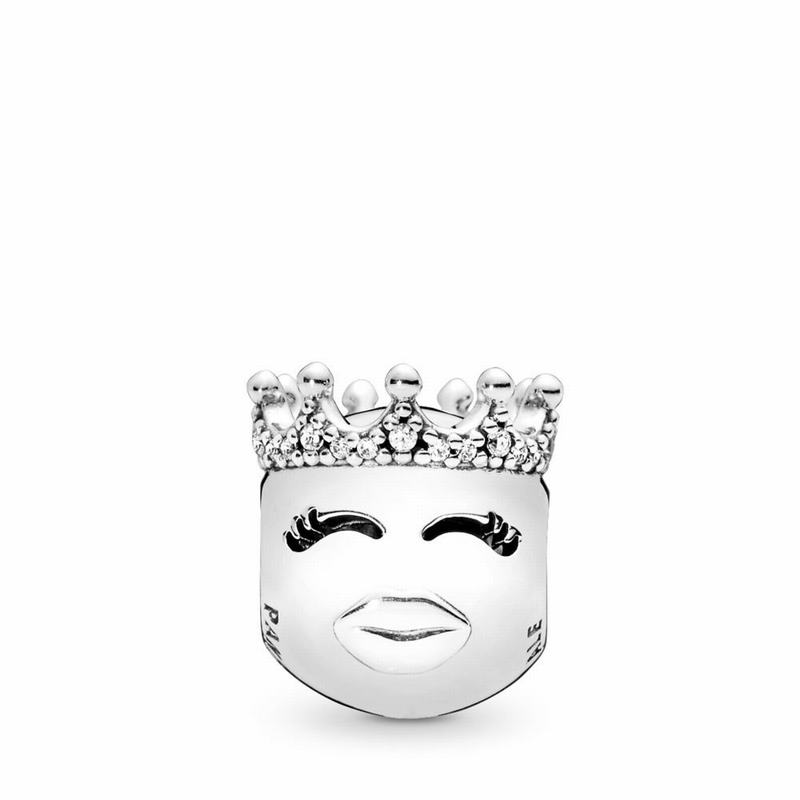 Pandora Princess Charm Canada - Sterling Silver (03ZYBMANS)